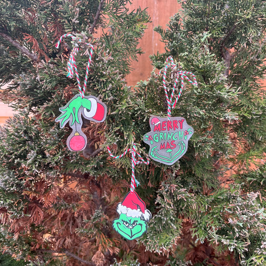 Grinch Christmas Ornaments