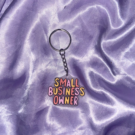 Small Business Owner Keyring