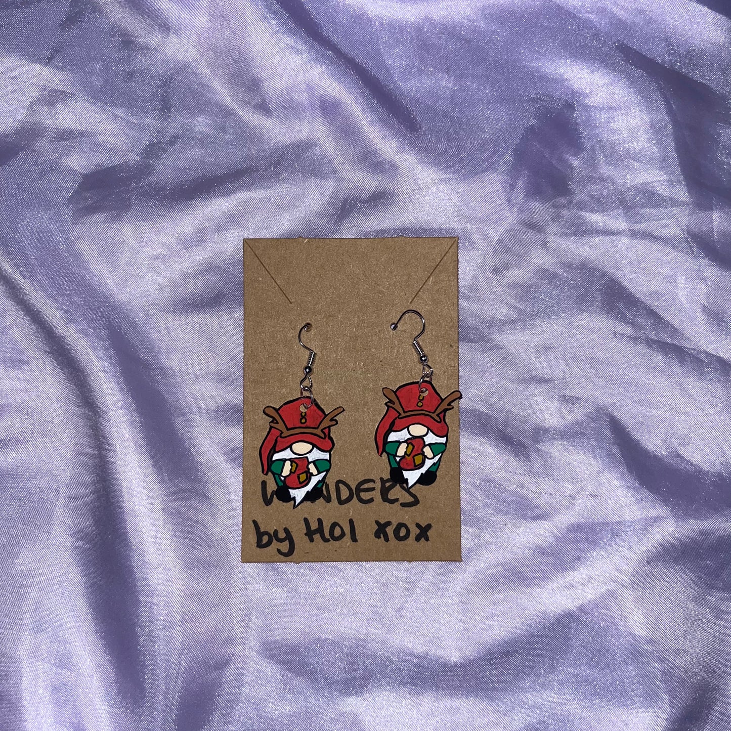 Christmas Gnome Earrings