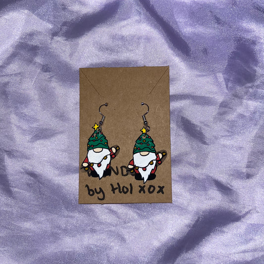 Christmas Gnome Earrings