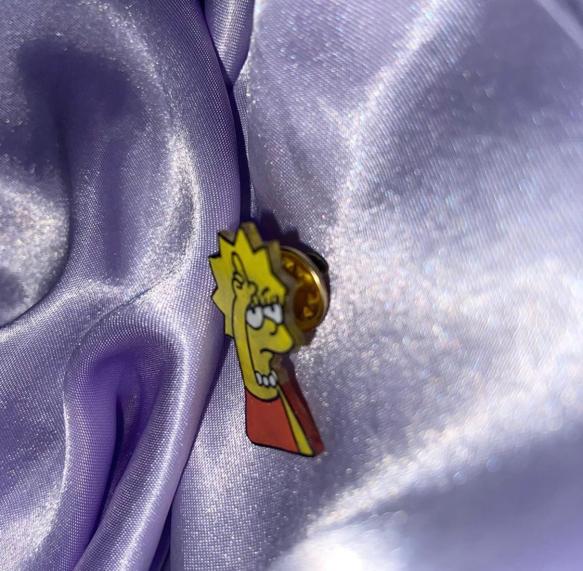 Lisa Simpson Pin Badge