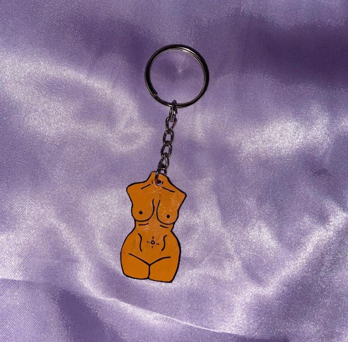 Body Figure Keyring